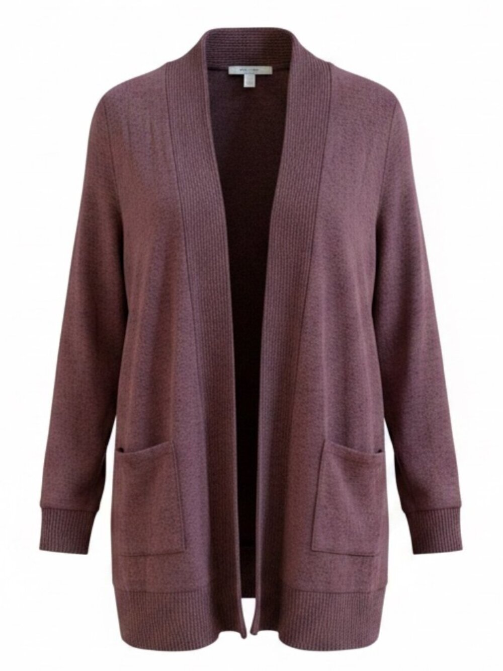Market & Spruce Open Cardigan - Size Medium - Burgundy